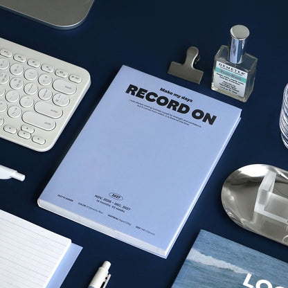 韓國 2027 Iconic Record On A5 size - 月週計劃 [預購貨品，下單後14天出貨]