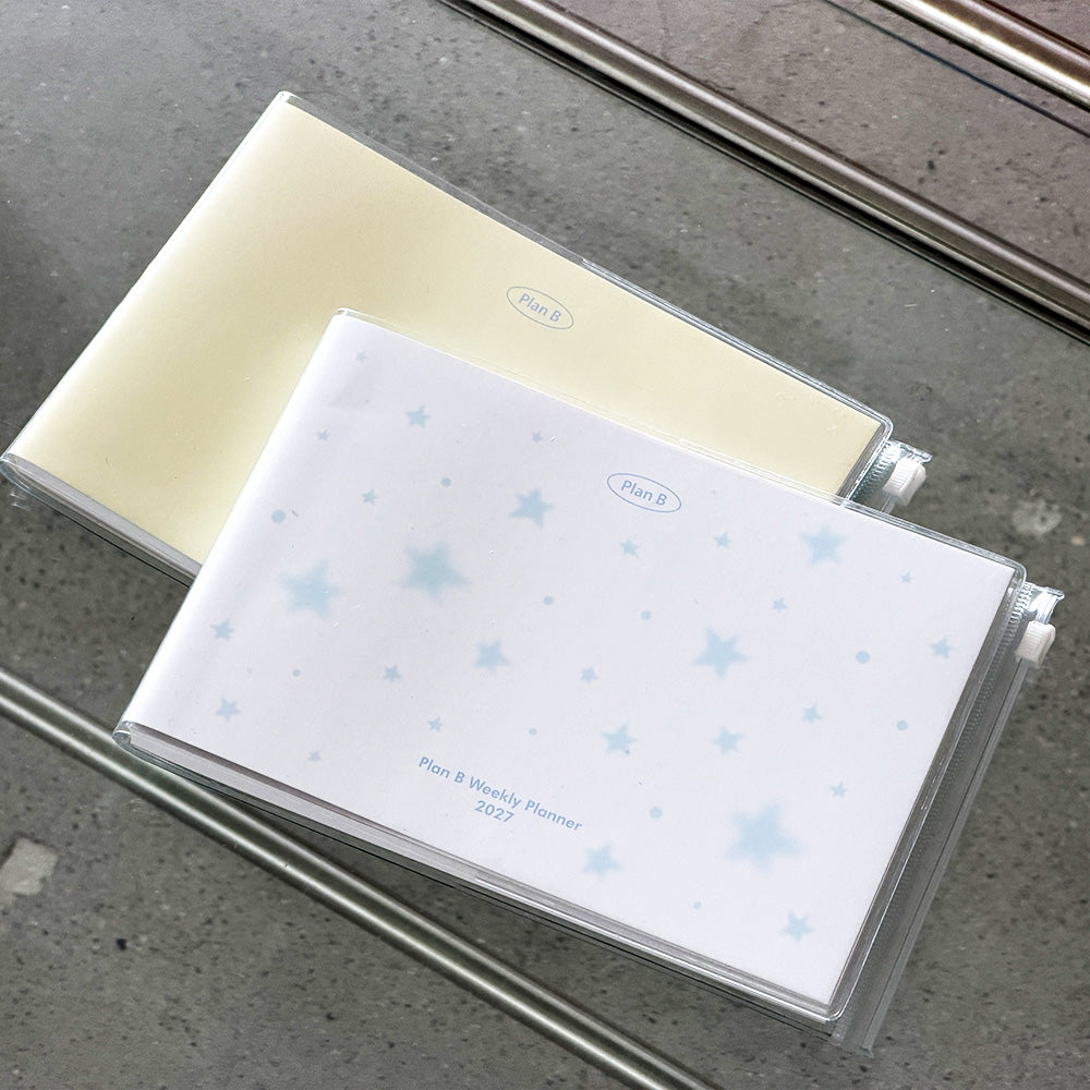 韓國 2027 PlanB. 橫向 🌈月週計劃Schedule * [預購貨品，下單後14天出貨]