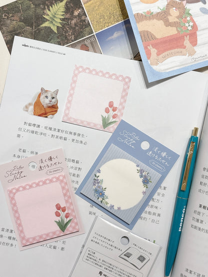 日本NB 柔和花系Sticky Memo 便條紙