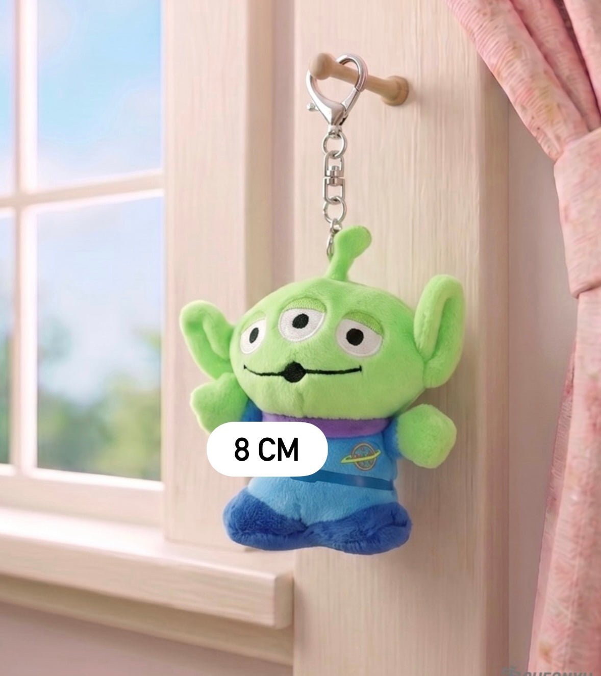《8折訂購》Disney Toy Story 毛公仔鎖匙扣 - 三眼仔 [ 預購貨品］