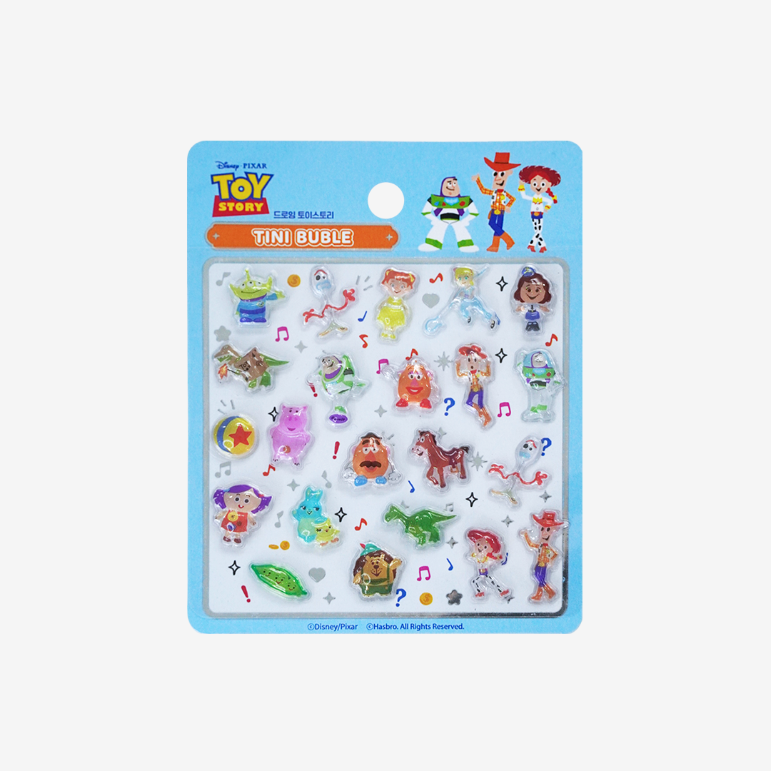 迪士尼Toy Story 立體貼紙 - 電子玩具角色