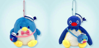 《早鳥訂購88 折‼️》日本45 週年限定版 Pingu x Sanrio Tuxedosam 聯乘：Pingu 公仔匙扣 [預購貨品，兩星期後寄出］