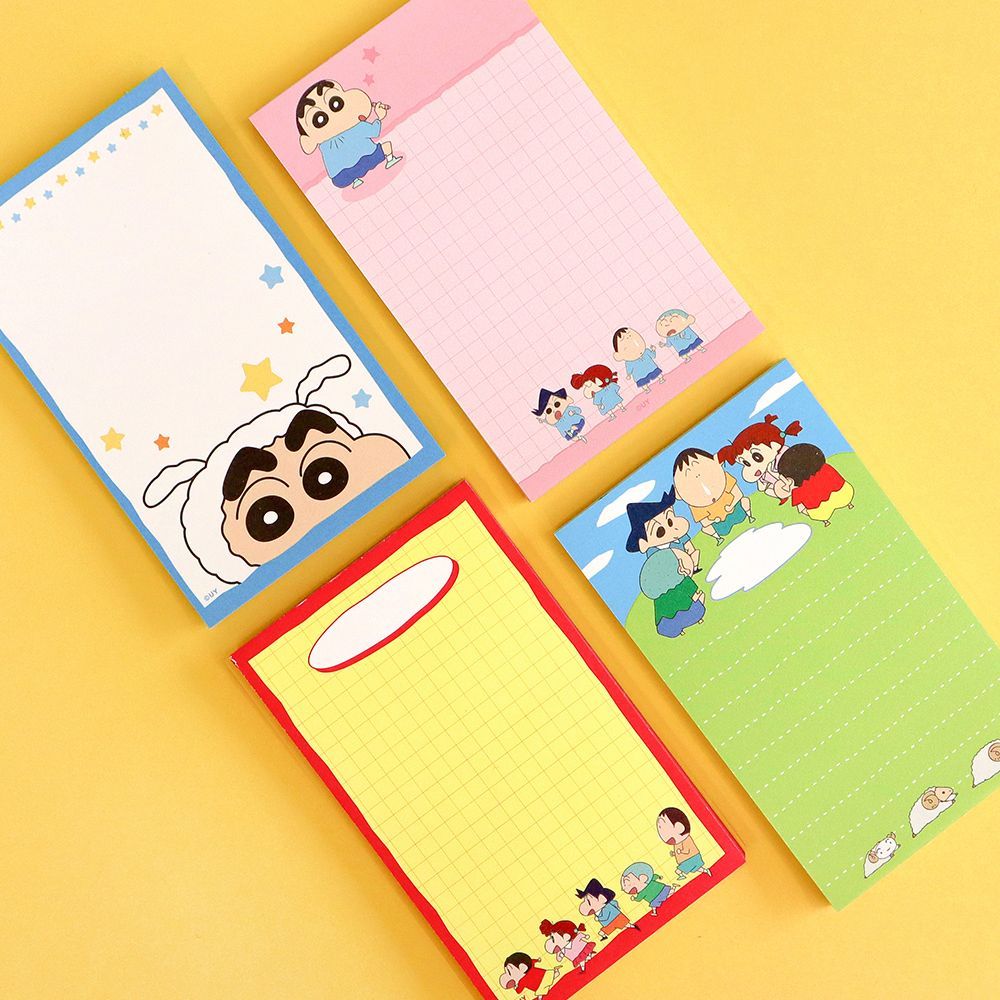 <新企劃> Crayon Shinchan 蠟筆小新系列Handy Memo Pad   (預購商品）