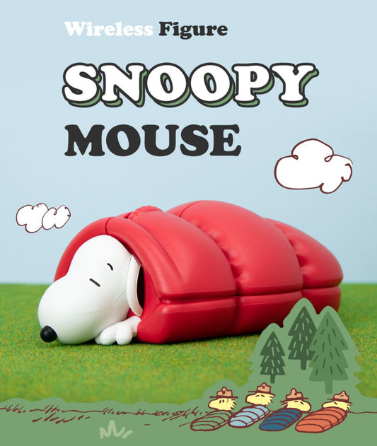 韓國My Snoopy World 睡袋造型無線滑鼠 - 預購產品