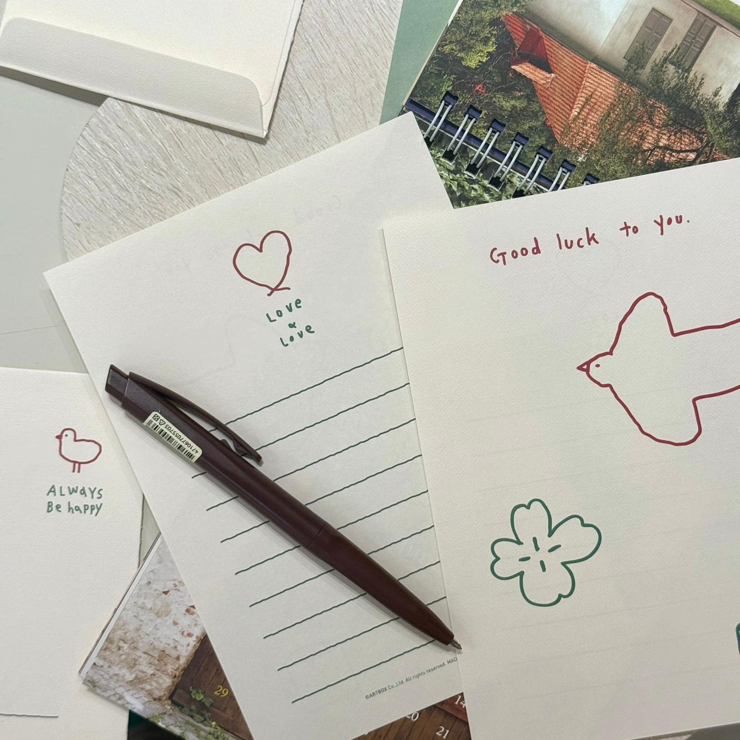 韓國信紙套裝 - Always be Happy
