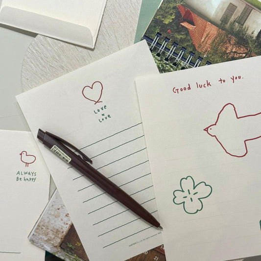 韓國信紙套裝 - Always be Happy