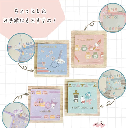 Sanrio Characters Kuromi 的文具時間便條簿 [預購貨品，下單後一星期出貨]