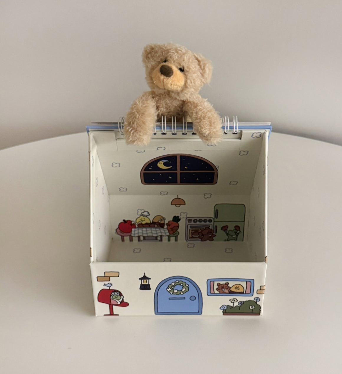 韓國Second Morning 檸檬屋仔月曆收納箱2 合1  (預購貨品，下單後14天出貨)