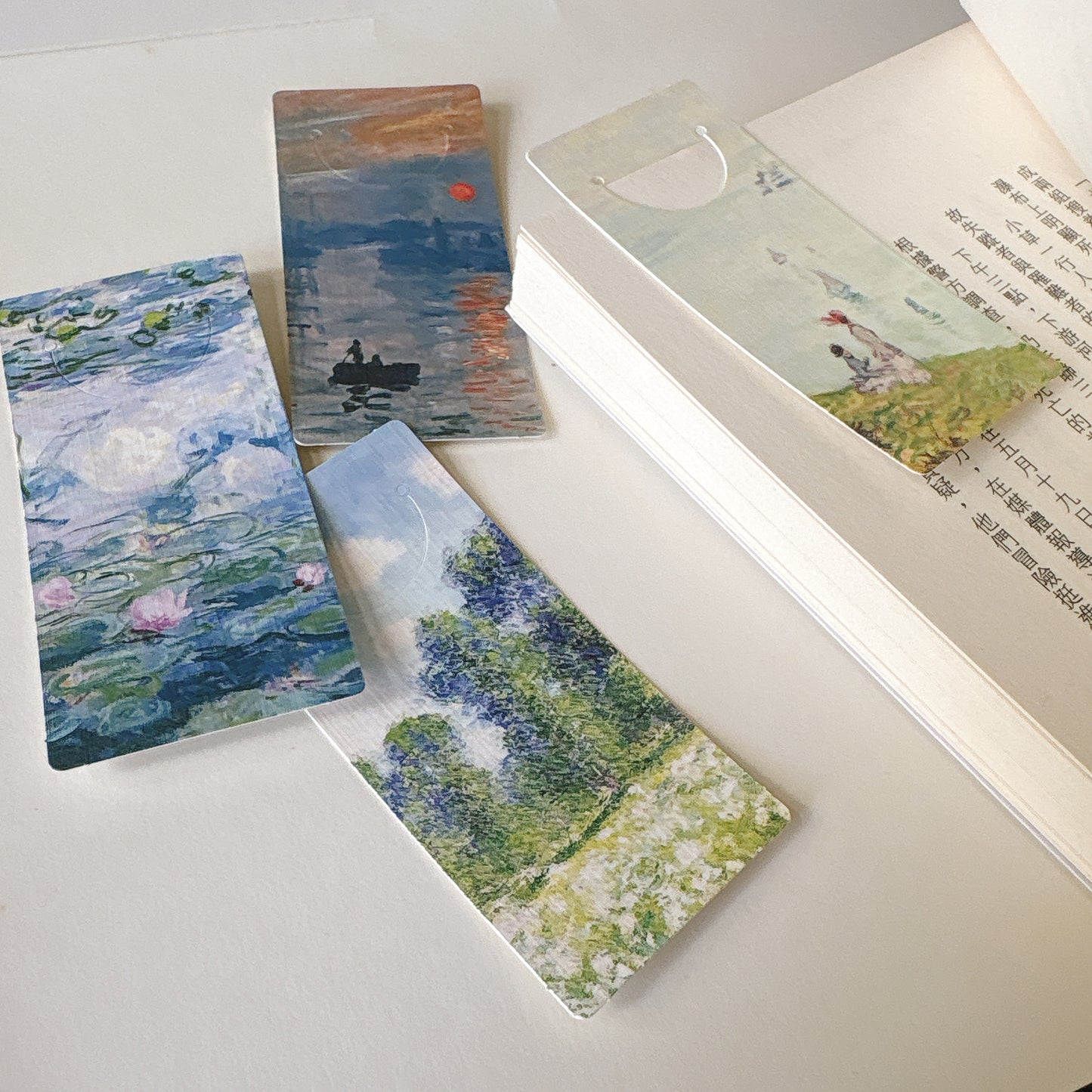 藝術館畫作系列 - 莫奈與梵高 迷你書簽套裝