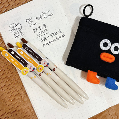 PILOTJuice Clip 0.5mm 聯乘 Brunch Brother 黑色墨水筆