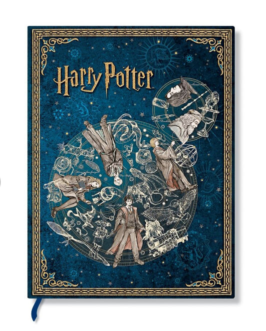 一本也免運費‼️ 哈利波特The Hogwarts Journal 限量經典熨金筆記本 - Harry Potter (接受訂購: 兩星期後到貨）