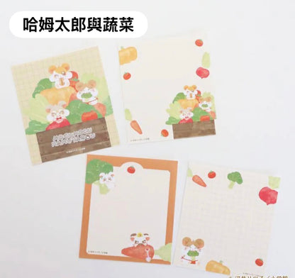 日本哈姆太郎4 圖案100 頁便條簿 - 共2 款