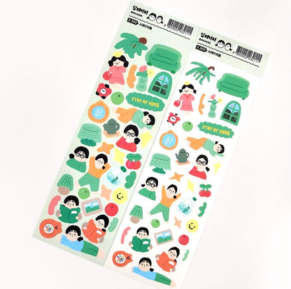 韓國The Paper 記錄我的日常貼紙 - 3款選擇