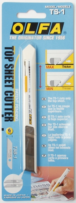 《早鳥訂購減$20‼️》日本文具大賞🏆 OLFA 「一枚切」無痕專業切割鎅刀