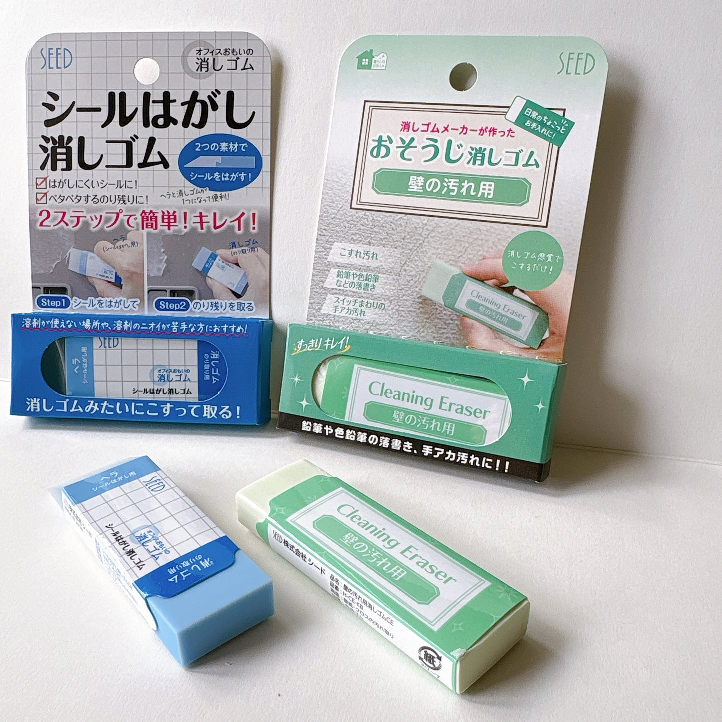 日本SEED 牆面清潔除污擦膠