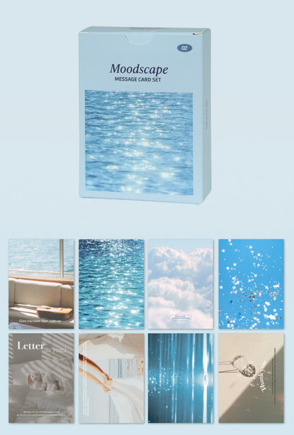 韓國 Moodscape Mini Message Card Set (一套24張)