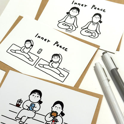 韓國The Paper My Best Friend Collection 卡片 - 旅途中歇一歇