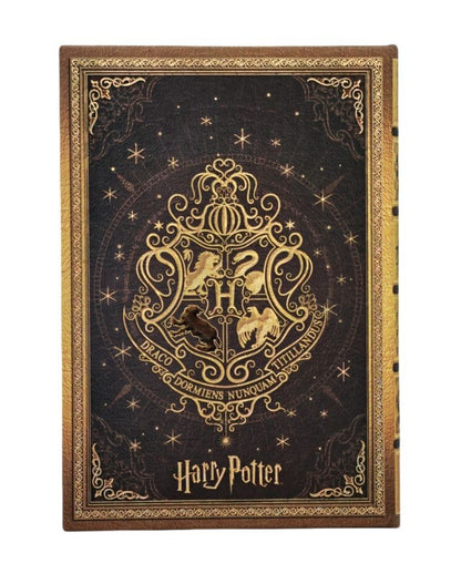 一本也免運費‼️哈利波特The Hogwarts Journal 限量經典熨金筆記本 -￼赫夫柏夫 ( 接受訂購: 兩星期後到貨）