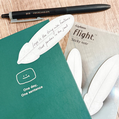 韓國Appree便條貼Palette - 羽毛（一套兩款大細）