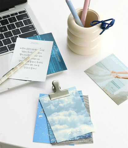 韓國 Moodscape Mini Message Card Set (一套24張)