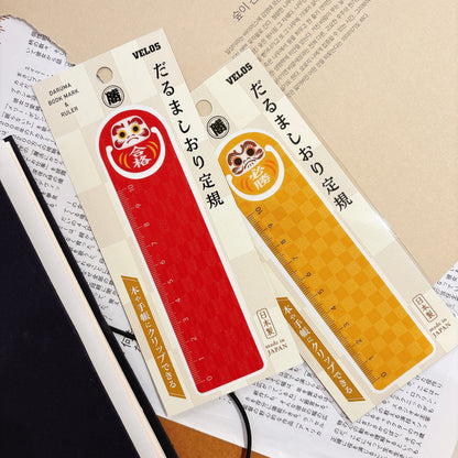 日本達摩10cm Bookmark 間尺 - 合格/必勝