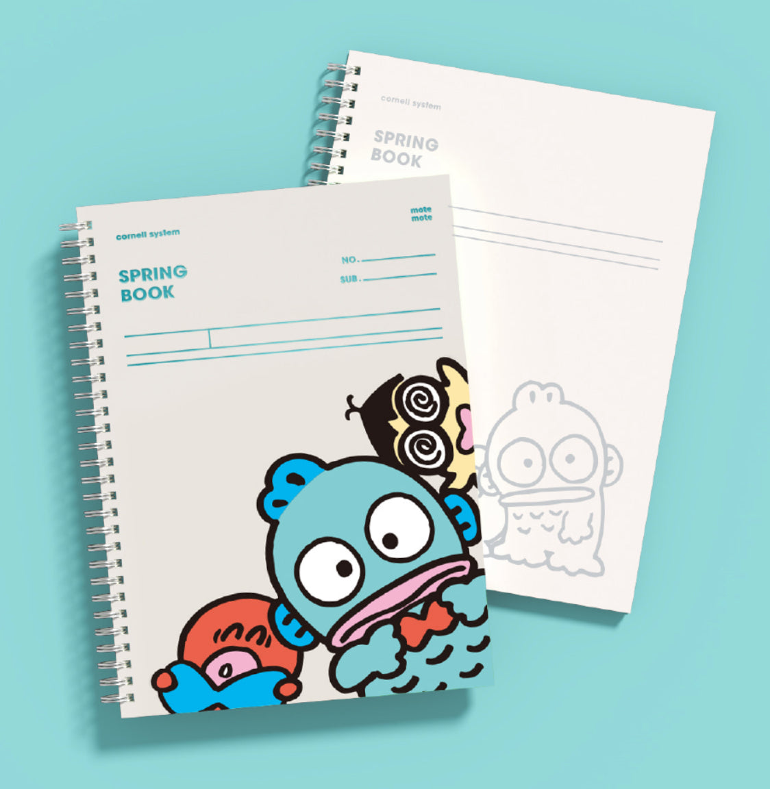 韓國모트 x Sanrio Characters B5 線圈筆記簿 * [預購貨品，下單後14天出貨]