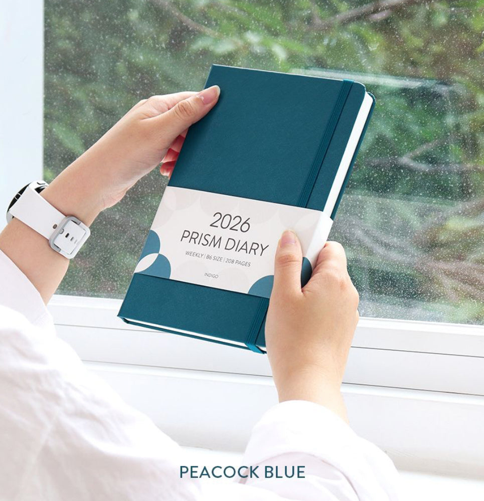 韓國Indigo 2026 Schedule - Year of Rainbow 🌈 月+週計劃版本* [預購貨品，下單後14天出貨]