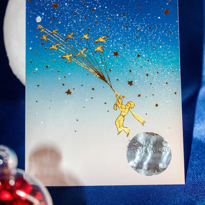 日本小王子 x ロカク熨金箔押文具套裝