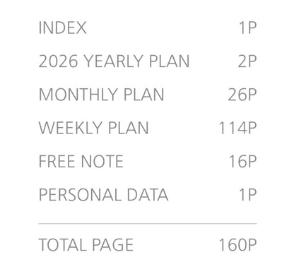2026 Magic of the Nature - Monthly + Weekly月週計劃 (預購商品)
