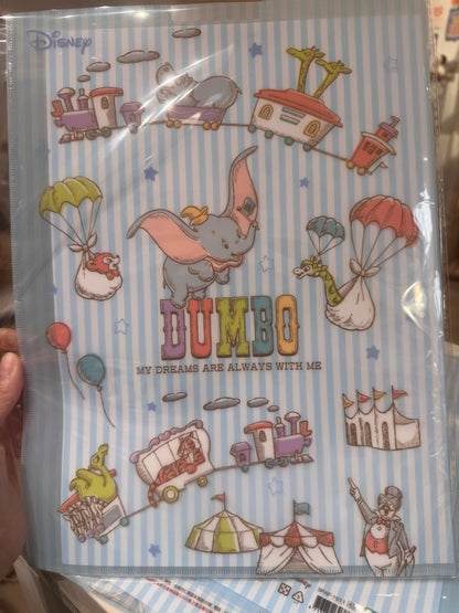 Disney 小飛象Dumbo A4 文件夾 - 馬戲團的小飛象🎪