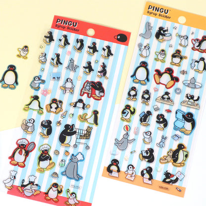 日本企鵝家族Pingu Collection 貼紙第二彈