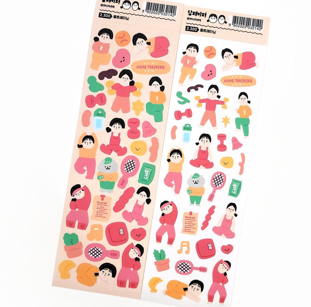 韓國The Paper 記錄我的日常貼紙 - 3款選擇