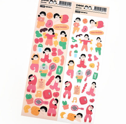 韓國The Paper 記錄我的日常貼紙 - 3款選擇