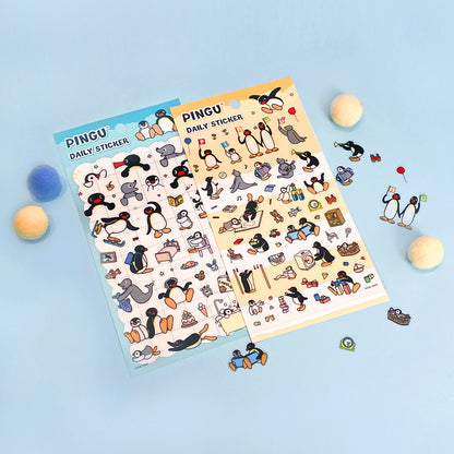 日本企鵝家族Pingu Collection 貼紙