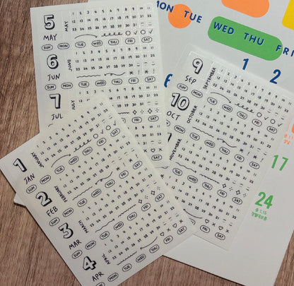 韓國Indigo Half A Year 無時效Handy Schedule - [預購貨品，14天出貨🚚]