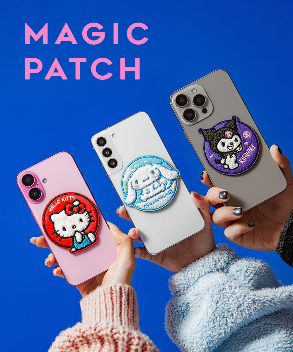 人氣Sanrio Characters 聯乘 手機配件本地品牌 Aerila | MAGIC PATCH 魔法磁吸章