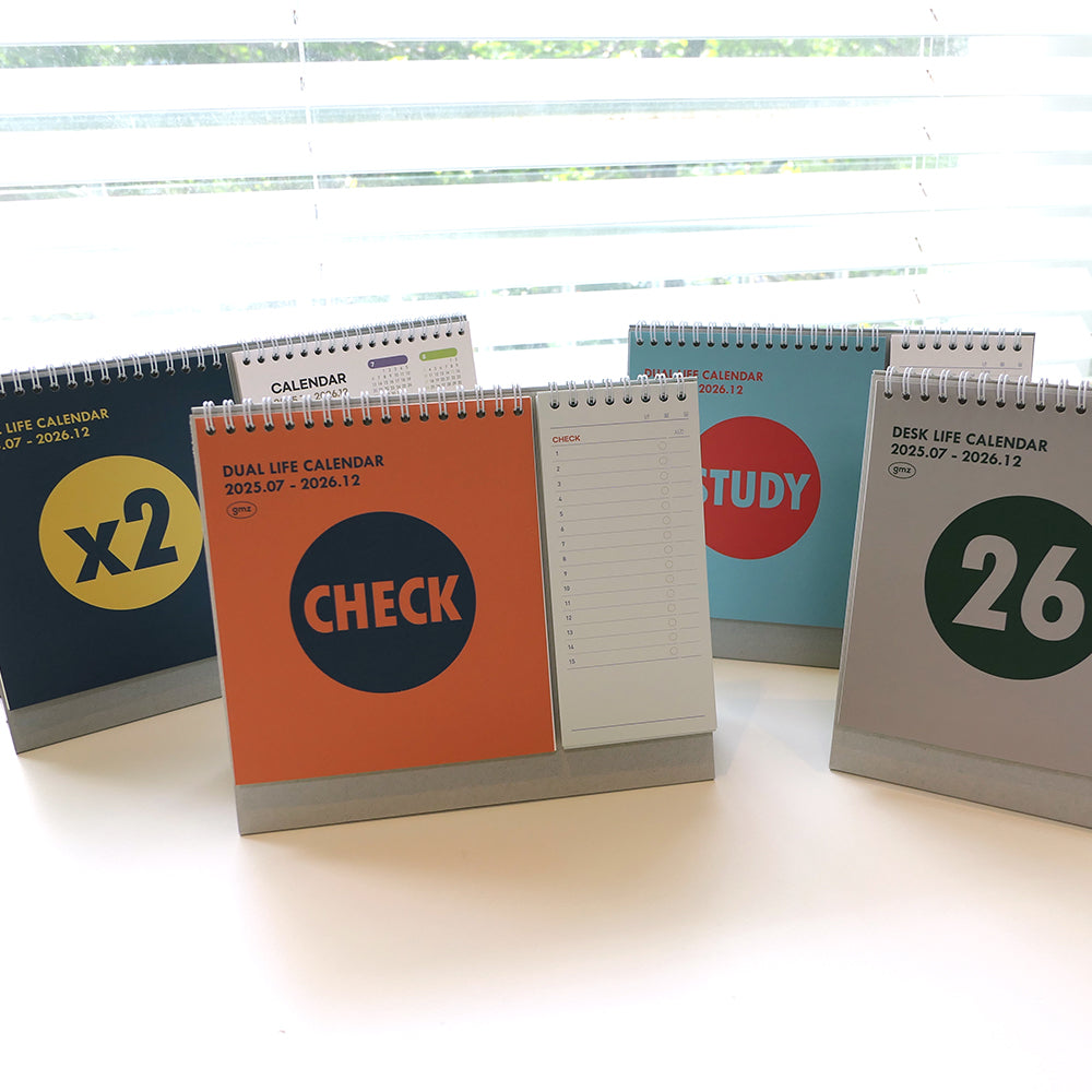 2026 Twin Desk Calender (with To Do List Memo Pad) * [預購貨品，下單後14天出貨]