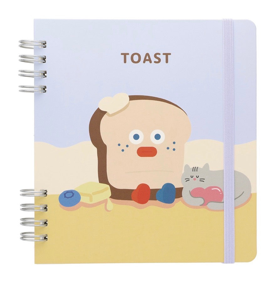 日本版Brunch Brother 方形筆記本 📒:多士君及鴨鴨君 [預購貨品，下單後14天出貨]