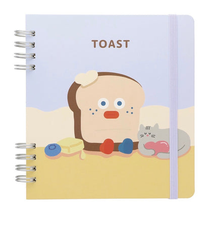 日本版Brunch Brother 方形筆記本 📒:多士君及鴨鴨君 [預購貨品，下單後14天出貨]