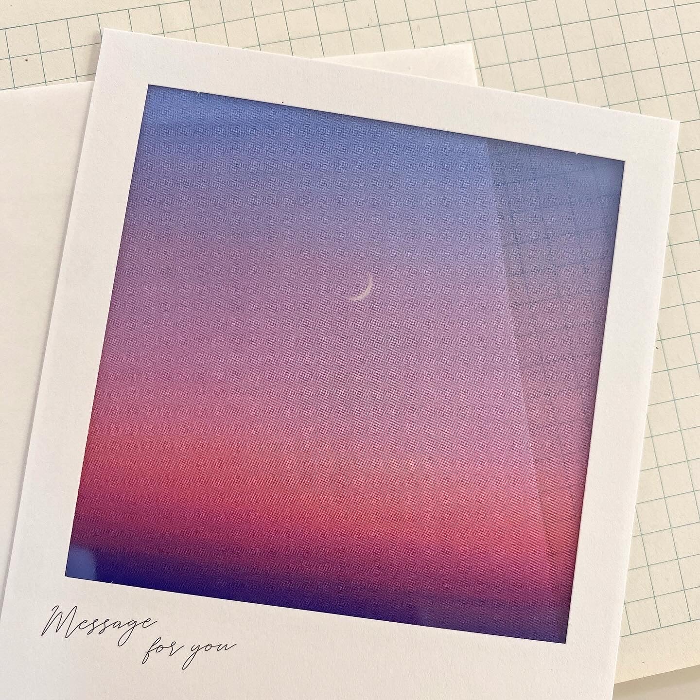 日本Sara Polaroid 空之風景卡片系列 - Moonlight