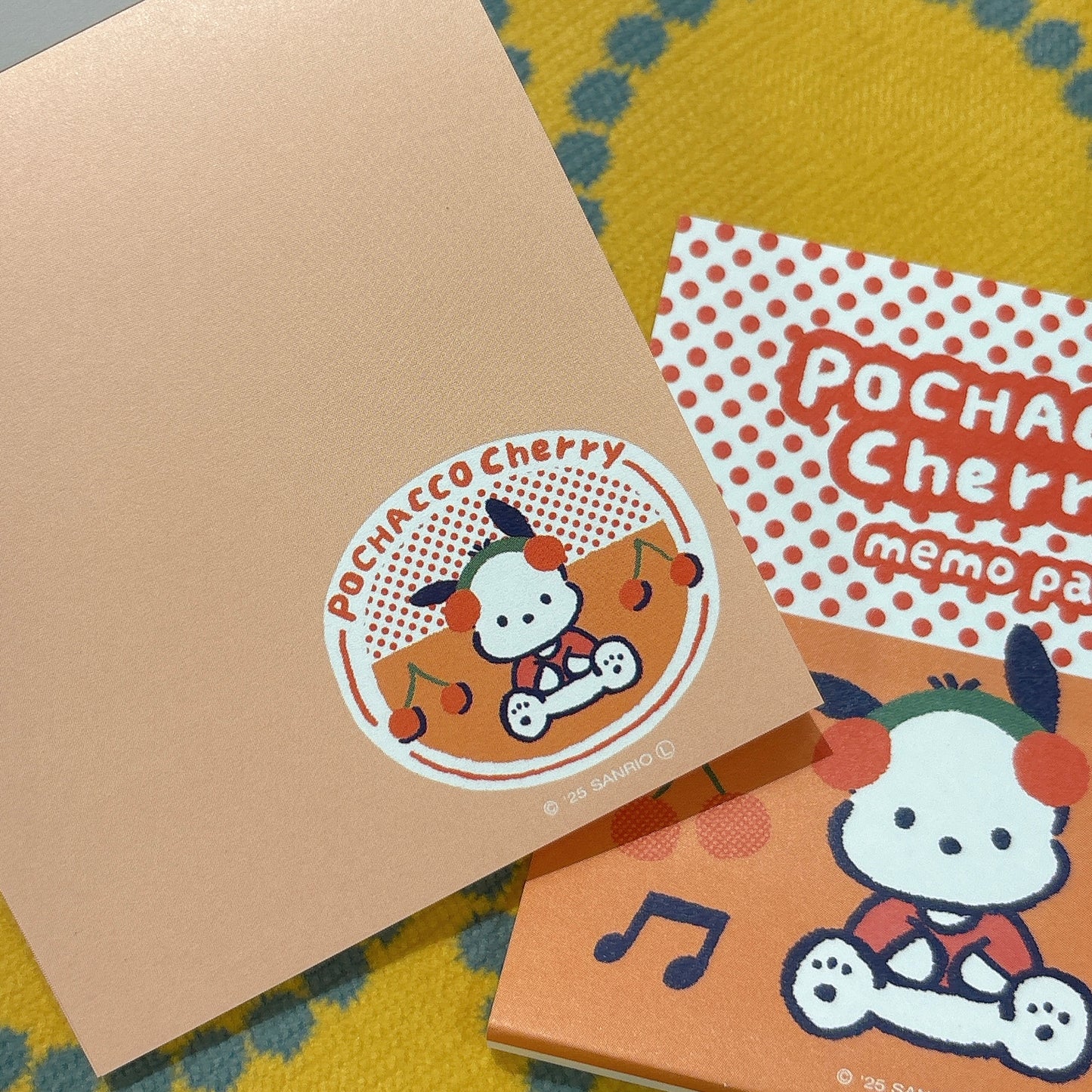 日本Sanrio 經典系列便條簿 - 水果PC 狗 [限量發行]