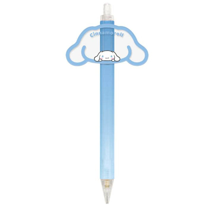 日本 Sanrio Characters 透明窗框大頭造型鉛芯筆- 6 個角色