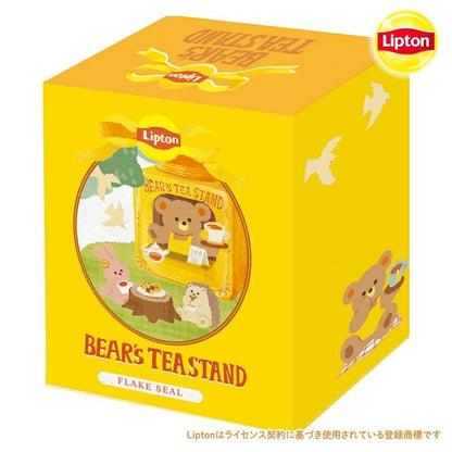 <限定商品> 日本Lipton 聯乘古川紙盒熊仔貼紙