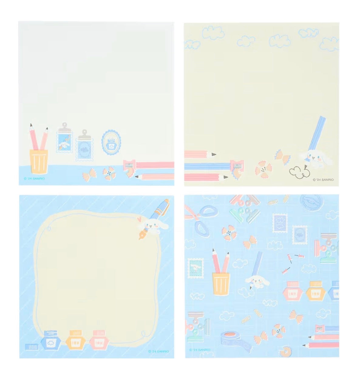 Sanrio Characters 肉桂狗的文具時間便條簿