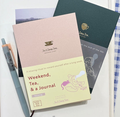 日本Daigo 夜晚、咖啡歐蕾與日記本📓A6 Journal