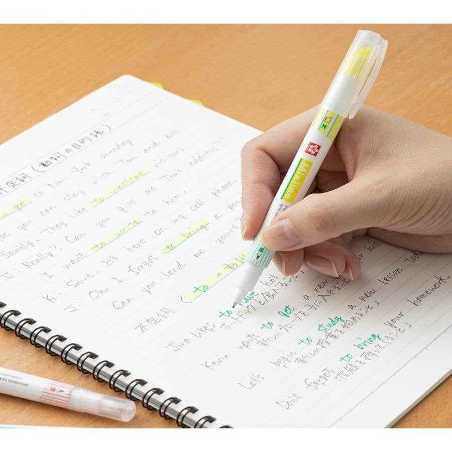日本Sakura Mixline 雙頭劃綫螢光筆
