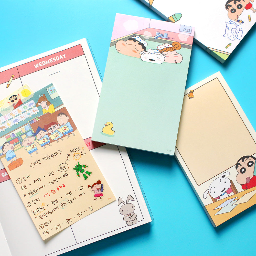 Crayon Shinchan 蠟筆小新系列Handy Memo Pad  [預購貨品，下單後14天出貨]