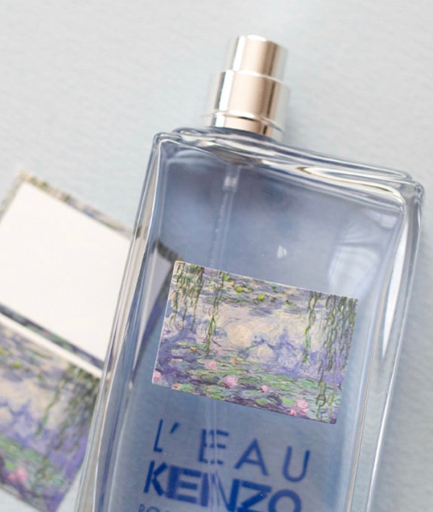 Monet Collection 紙盒裝96 張貼紙- 莫奈的睡蓮時光畫作系列