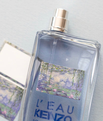 Monet Collection 紙盒裝96 張貼紙- 莫奈的睡蓮時光畫作系列