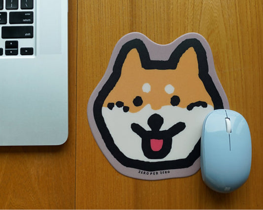韓國Lovely Pet滑鼠墊 - 幸福柴犬 * [預購貨品，下單後14天出貨]
